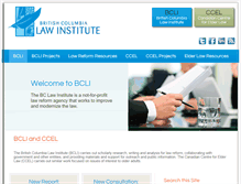 Tablet Screenshot of bcli.org